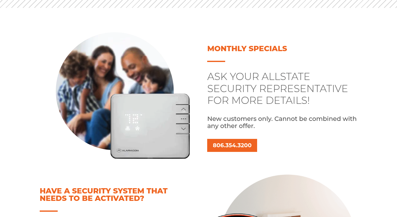 Allstate Security Industries — lower page section