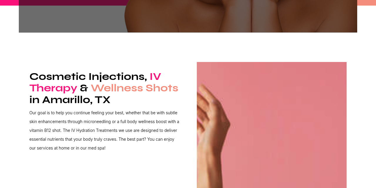 Beauti-Fill and Wellness — page section