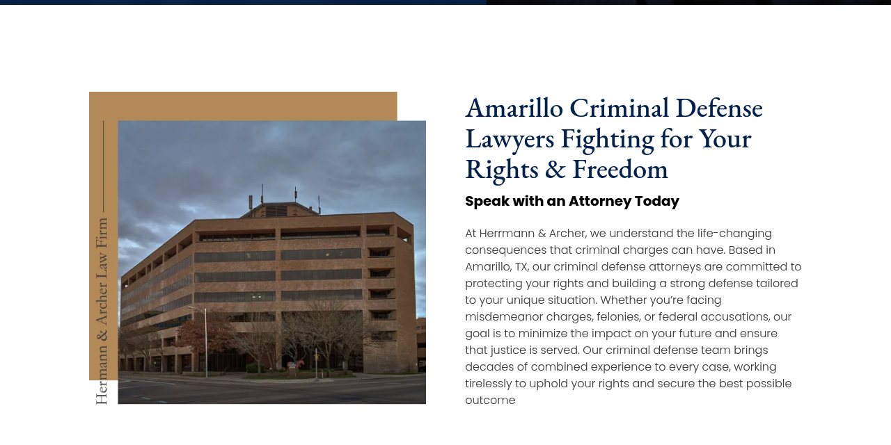 Herrmann & Archer Law Firm — page section