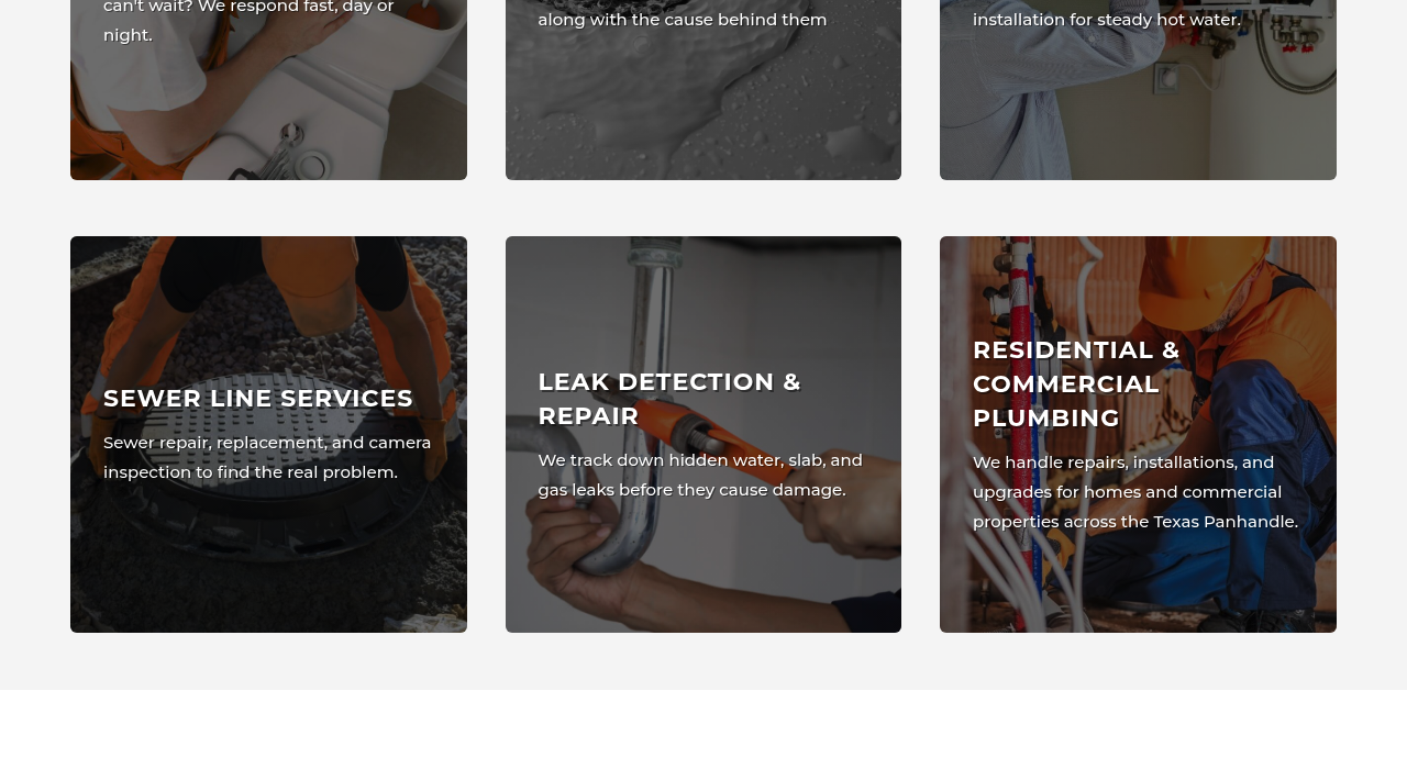 Jasper Plumbing — lower page section
