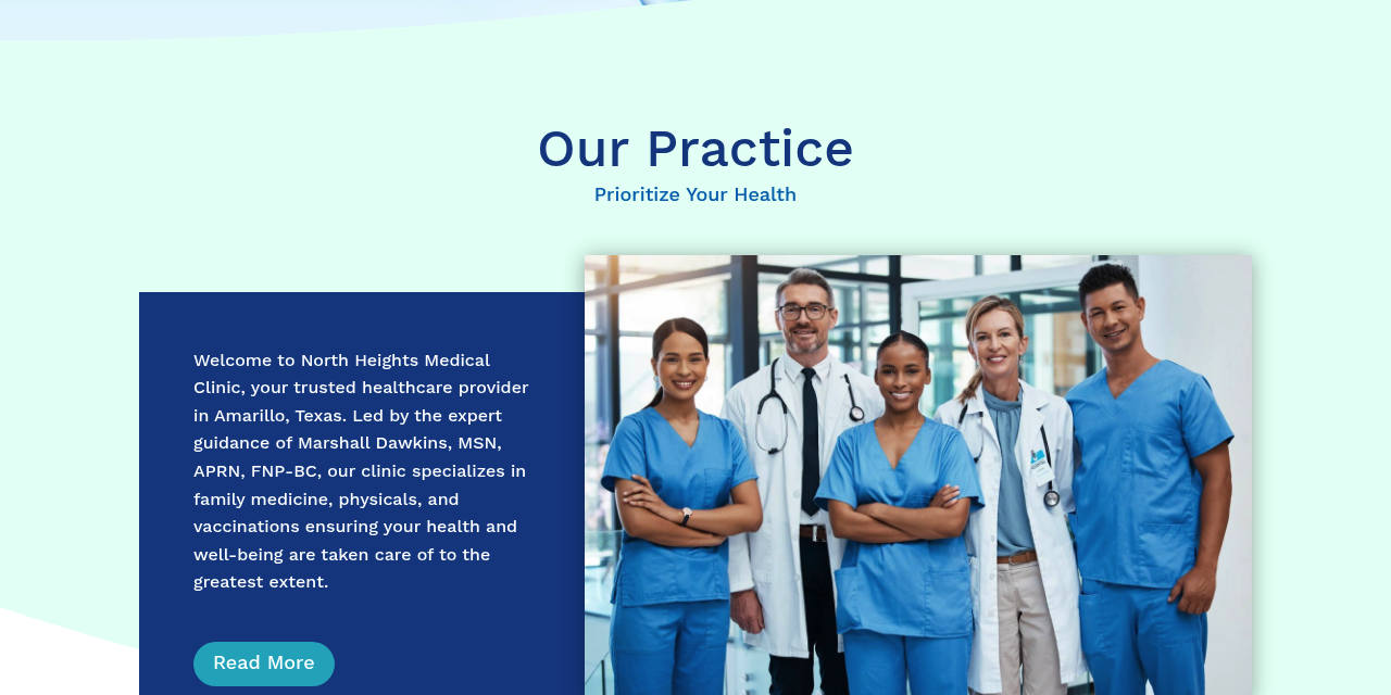 North Heights Medical Clinic — page section