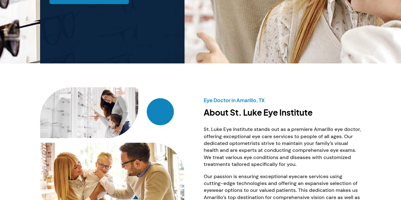 St. Luke Eye Institute — page section